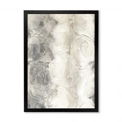 Gray Circles I Canvas Wall Art