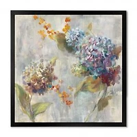 Autumn Hydrangea Wall Art