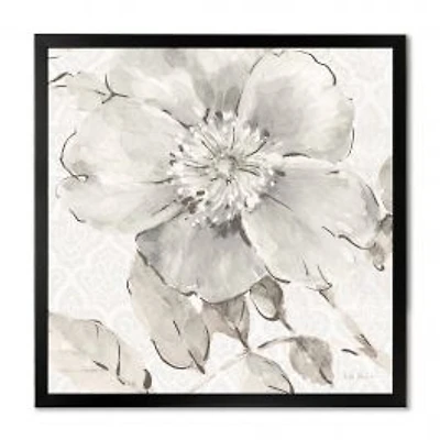Indigold Grey Peonies II Wall Art