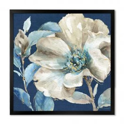 Indigold Watercolor Flower I Wall Art