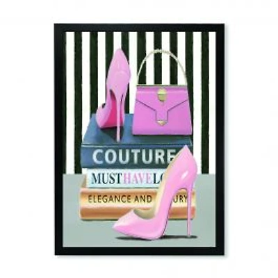 Glam Fashion High Heels VII Wall Art