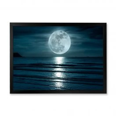 Super Moon Over The Sea I Wall Art