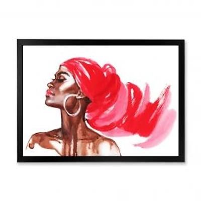 Portrait of African American Woman IX Wall Art