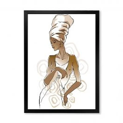 African American Woman Portraits Wall Art