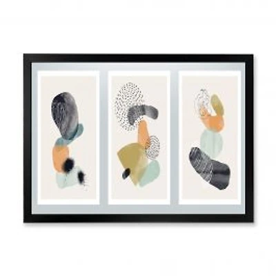 Minimalistic Compostion of Organic Shapes I Wall Art
