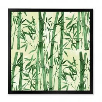 Bamboo Branches in The Forest I Wall Art