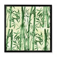 Bamboo Branches in The Forest I Wall Art