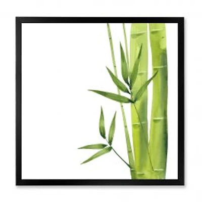 Bamboo Branches in The Forest V Wall Art