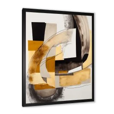 Glam Art Deco Abstract IV Wall Art