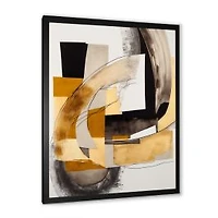 Glam Art Deco Abstract IV Wall Art