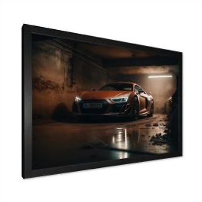 R 8 Exotic Car Photography Wall Art