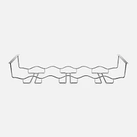 Wine/Glass Rack, 6 Bottles