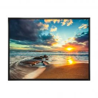 Beautiful Cloudscape over the Sea Canvas Art Print