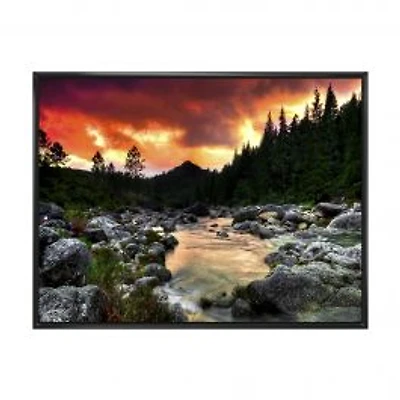 Rocky Mountain River at Sunset Wall Art