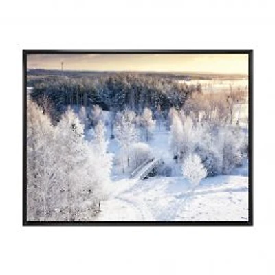 Beautiful Winter Panorama Wall Art