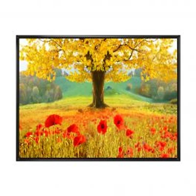 Beautiful Autumn Yellow Tree Wall Art