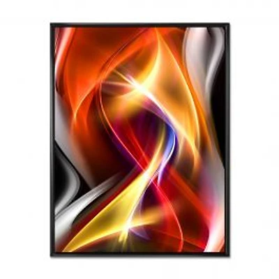 Ornament Gray Canvas Wall Art