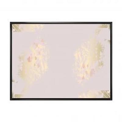 Rustic s on Violet Background Wall Art