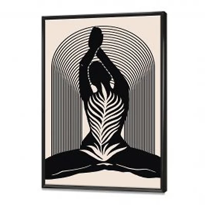 Cosmic Women Series Black and White II Wall Art
