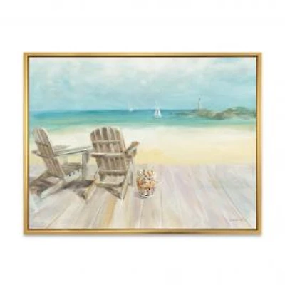 Seaside Morning no Window Canvas