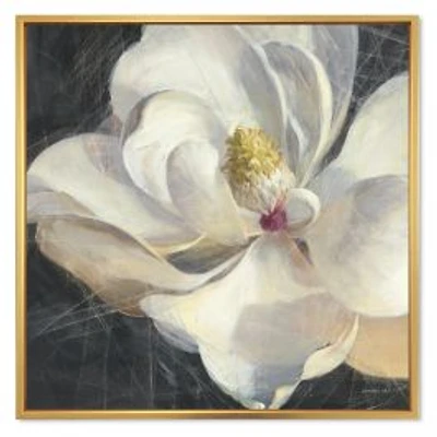 Vivid White Magnolia IV Canvas Wall Art