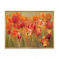 Red Tulips Wall Art
