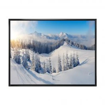 Winter Mountains Panorama Wall Art