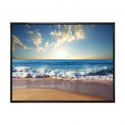 Sea Sunset Canvas Art Print