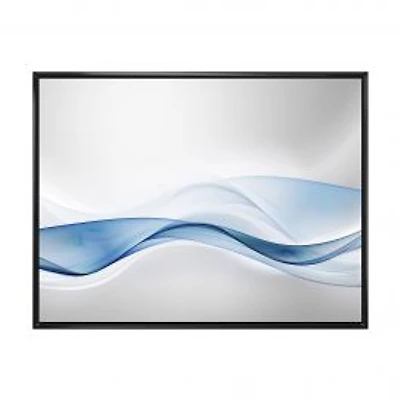 3D Wave of Water Splash Digital Art Canvas Print