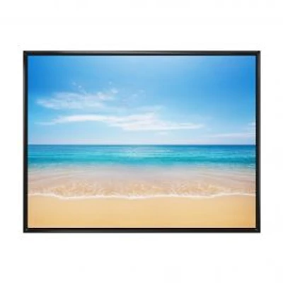 Calm Blue Sea and Sky Wall Art