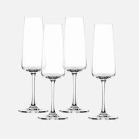 Schott Zwiesel Mio Vino Champagne Flutes, Set of 4