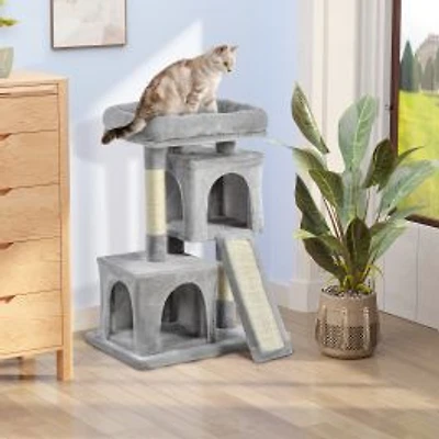 Plush Cat Tree Condo