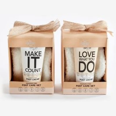 Fragrance Free Foot Care Gift Set - Assorted