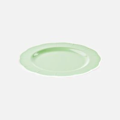 Flora Dinner Plate, 28cm - Soft Green
