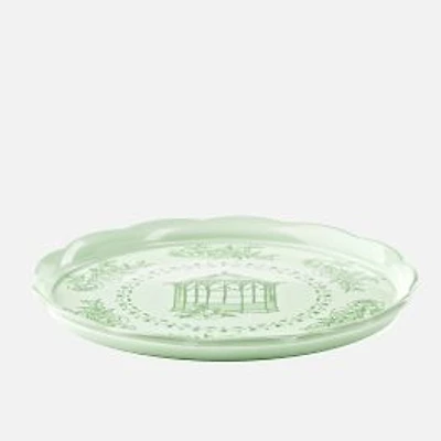 Josephie Large Round Tray - Dusty Green