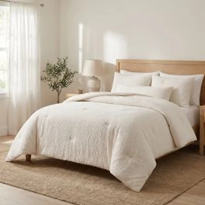 Crinkle Comforter Set