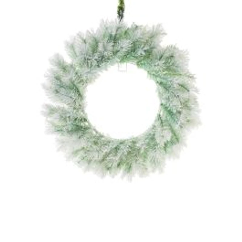 Pastel Green Pvc Pretty Wreath
