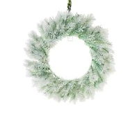 Pastel Green Pvc Pretty Wreath