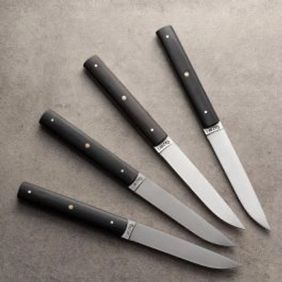 Hazaki Steak Knives, Set of 4 - African Blackwood