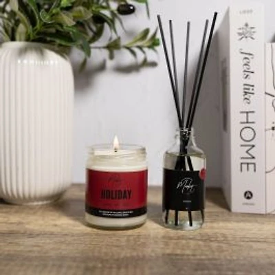 Holiday candle and reed - Duo