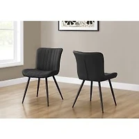 Ensemble de 2 chaises de salle à manger – 33 po
