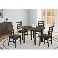 Dining Table - Antique Grey Veneer, 48" x 48"