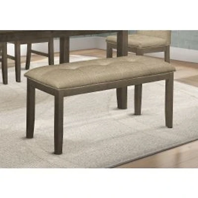 Bench with Fabric Seat - 44"