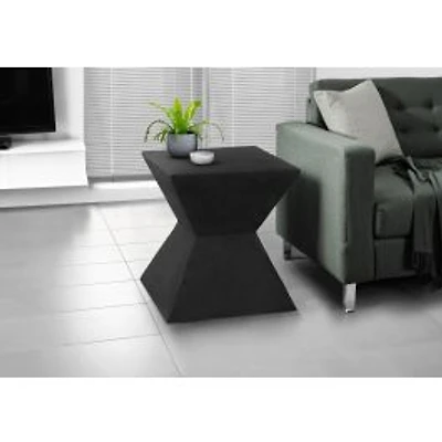 Geometric Indoor/Outdoor Accent Table