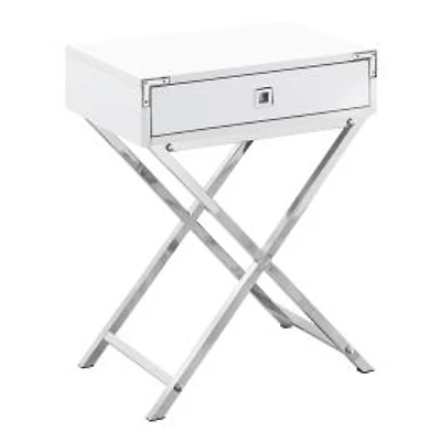 Retro Glam Accent Table