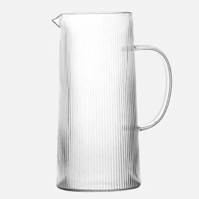 Brilliant Ribbed Pichet 1,5 L - Transparent
