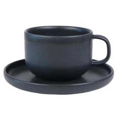 Uno Granite Tea Cup and Saucer - 225mL