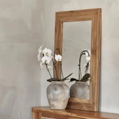 Recycled Teak Mirror