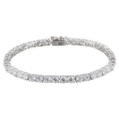 Reign Sterling Silver & Cubic Zirconia Tennis Bracelet
