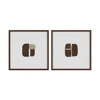 Edge Wall Decor, Set of 2